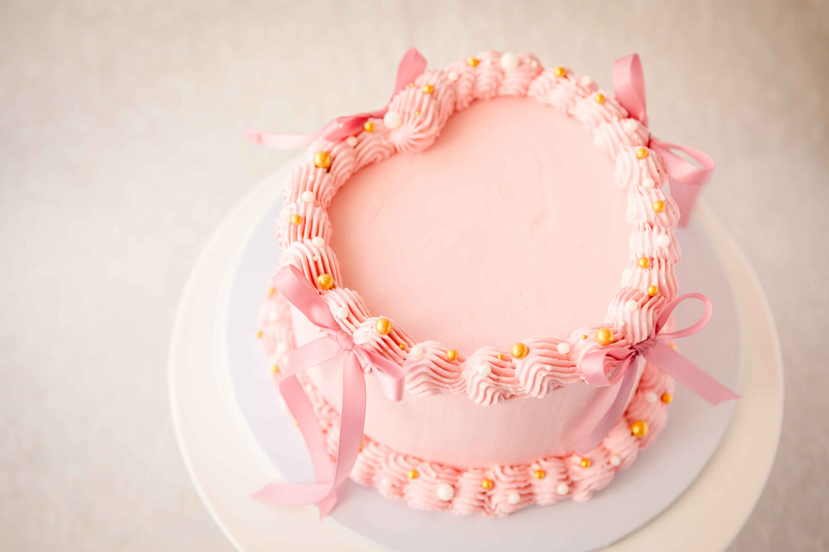 Heart Retro Cake